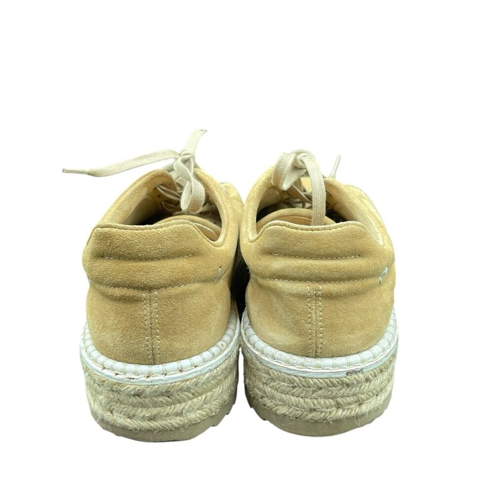 Rag & Bone Kent Platform Espadrille Suede Sneakers Dune Women's 41 US 11 - Picture 4 of 9